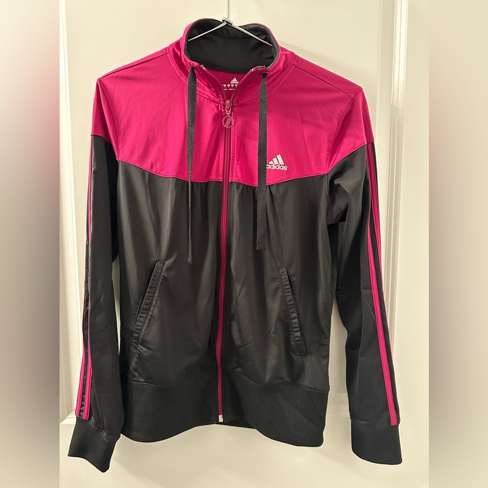 Adidas Full Zip Long Sleeve Jacket